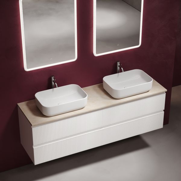 Столешница из керамогранита Sancos TT160A2X c отверстием под смеситель 159 см Kreman