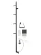 Полотенцесушитель электрический Wonzon & Woghand Kassel WW-AL616-MB 166x17 см чёрный матовый