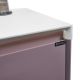 Тумба с раковиной Orans BC-4060-1200L 40601200L 120 см лиловый матовый