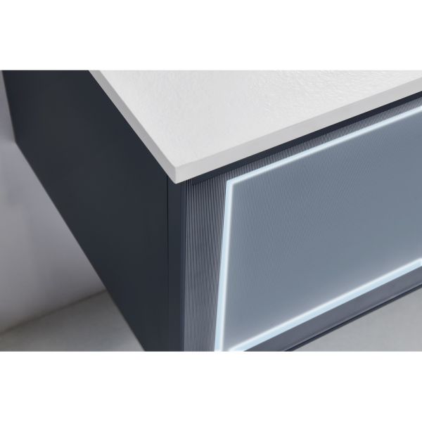 Тумба с раковиной Orans 90131200L 120 см матовый глубокий океан