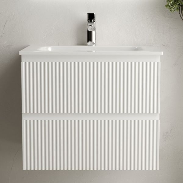 Тумба с раковиной Sancos Snob R 60 см, bianco
