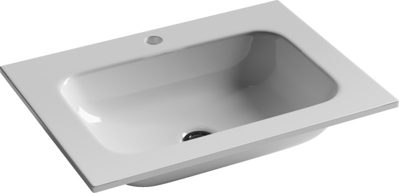 Тумба с раковиной Sancos Snob R 60 см, bianco