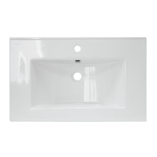 Раковина Sanita Luxe Квадро WB.FN/Quadro/75-C/WHT.G/S1 75 см белый