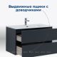 Тумба под раковину Aquanet Алвита New 277519 100 см антрацит
