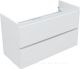 Тумба под раковину Aquanet Эмбер 330469 105 см белый матовый