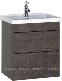 Тумба под раковину Aquanet Эвора 183000 60 см дуб антик
