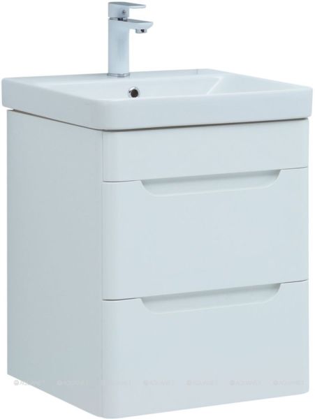 Тумба под раковину Aquanet София 274171 50 см белый глянец