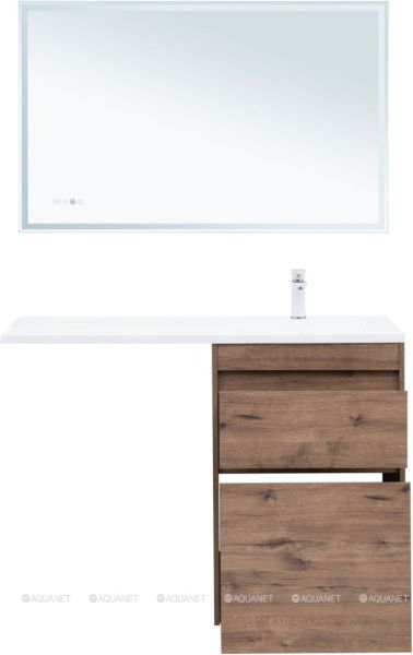 Тумба под раковину Aquanet Токио 333648 58 см дуб веллингтон