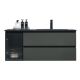Тумба с раковиной Orans BC-2055-1200R 2055120R 120 см тёмно-серый матовый