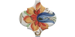 Плитка Kerama Marazzi VT\A584\65000 Декор Арабески Тоскана 8 глянцевый 6,5x6,5x0,7