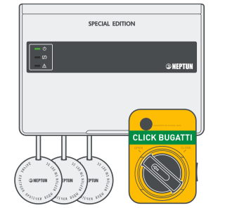 Комплект Neptun Special Edition Base PRO-5 1419606 проводной кран 1 дюйм Bugatti Click