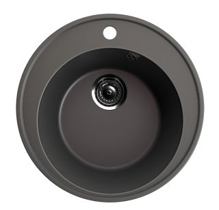 Кухонная мойка Ulgran Quartz Nora 485-09 асфальт Кухонная мойка Ulgran Quartz Nora 485-09 асфальт