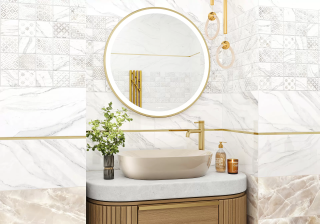 Керамическая плитка Alma Ceramica TWU2550FRC07 облицовочная Фреско / Fresco 249х500
