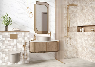Керамическая плитка Alma Ceramica TWU2550FRC07 облицовочная Фреско / Fresco 249х500