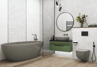 Керамическая плитка Alma Ceramica TWU3090AMT27R облицовочная Амарант / Amarant 300х900
