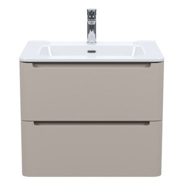 Подвесная тумба с раковиной IDDIS Edifice EDI60C0i95K 60см капучино