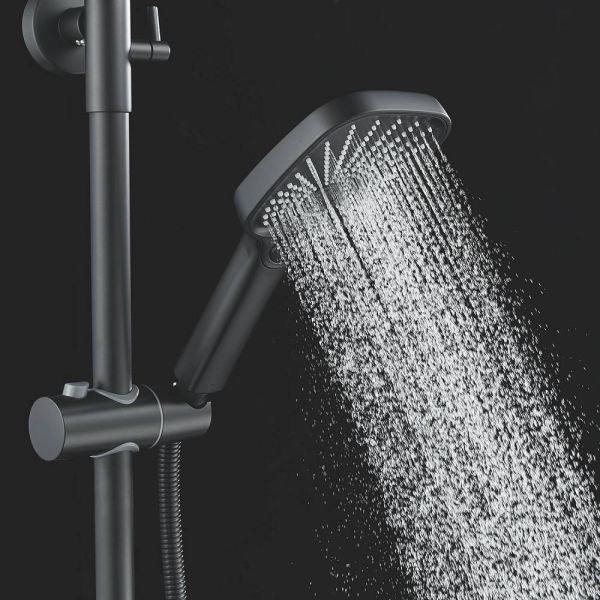 Душевая стойка Shevanik S6236H чёрный Душевая стойка Shevanik S6236H чёрный
