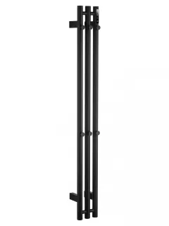 Полотенцесушитель электрический Wonzon & Woghand Kassel WW-AL72312-MB 120x13 см чёрный матовый