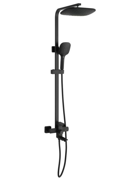 Душевая стойка РМС SUS125BL-009DK чёрный