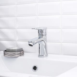 Смеситель для раковины РМС SL141-001F хром Смеситель для раковины РМС SL141-001F хром