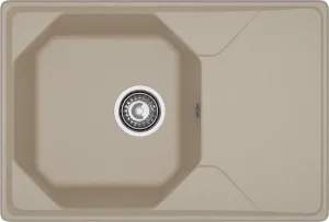 Мойка кухонная GranFest UNIQUE U-740L песочный