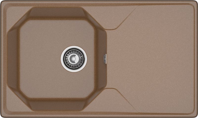Мойка кухонная GranFest UNIQUE U-840L терракот