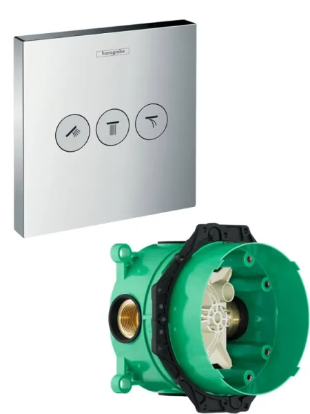 Переключатель потоков для ванны с душем Hansgrohe ShowerSelect 15764000S хром Переключатель потоков для ванны с душем Hansgrohe ShowerSelect 15764000S хром