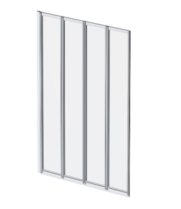 Шторка для ванны Am.pm Like W80BS-100-140CT 100x140