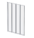Шторка для ванны Am.pm Like W80BS-100-140CT 100x140
