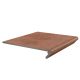 Ступень Kerama Marazzi KM4040G0021NGTF фронтальная Хадду красный матовый 40.2x34x0,8