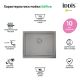Кухонная мойка IDDIS Edifice EDI54G0i77 54см графит