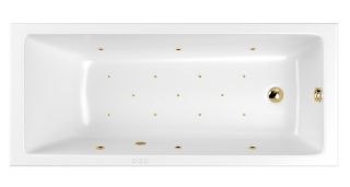 Гидромассажная ванна Whitecross Wave Slim 0111.180080.100.RELAX.GL 180x80см Relax золото Гидромассажная ванна Whitecross Wave Slim 0111.180080.100.RELAX.GL 180x80см Relax золото