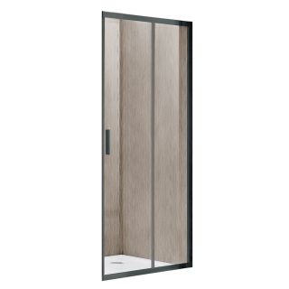 Душевая дверь Vincea Garda VHC-1G100CLGM 100 см профиль вороненая сталь стекло прозрачное