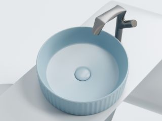 Раковина Ceramicanova Элемент (Element) CN6057ML 36 см голубой матовый