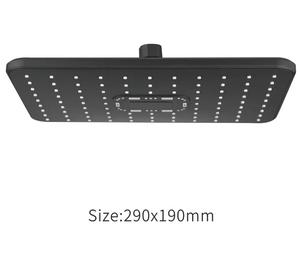 Верхний душ Rose RH32H чёрный