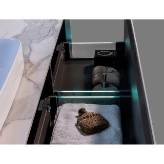 Шкаф-зеркало Black & White Universe 911.MR Шкаф-зеркало Black & White Universe 911.MR