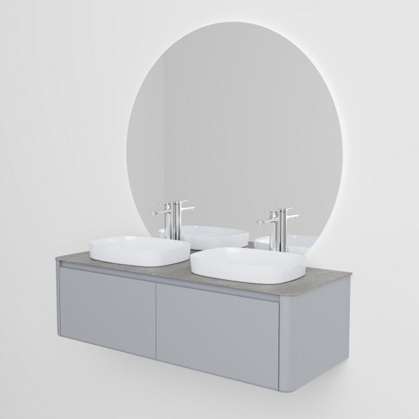 Тумба с раковиной Black&White Universe 9151400-2 Double 140 см бежевый