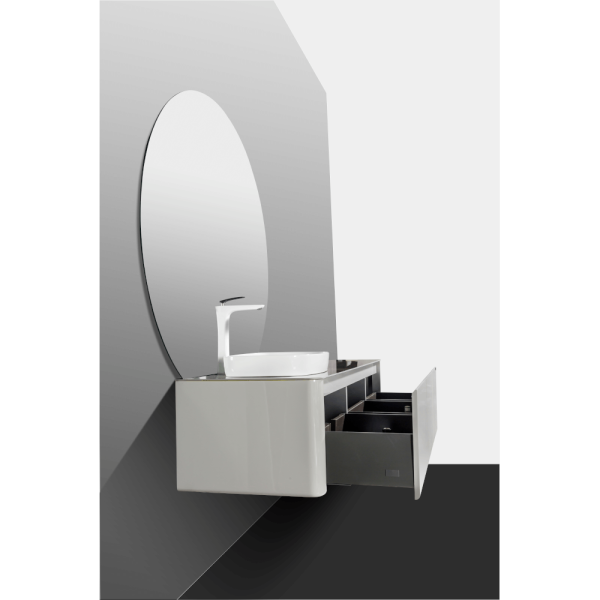 Зеркало с подсветкой Black&White Universe 915.MR0 130 см с кнопкой включения