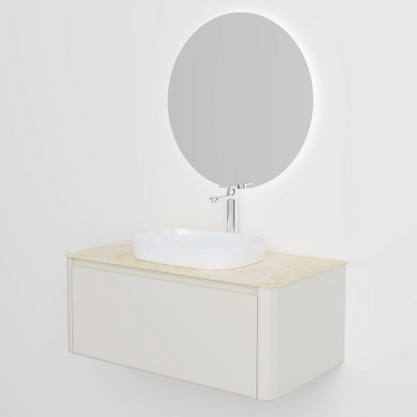 Тумба с раковиной Black&White Universe 9161000 100 см бежевый