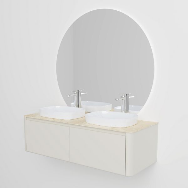 Тумба с раковиной Black&White Universe 9161600-2 Double 160 см бежевый