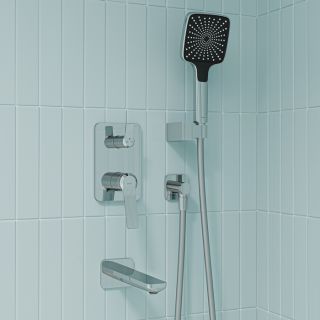 Душевой комплект IDDIS Паркер (Parker) PARSB03i68 хром