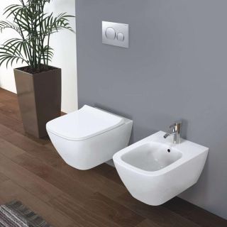 Подвесной унитаз Geberit Smyle Square 500.208.01.1 безободковый белый