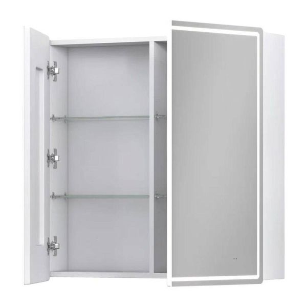 Зеркальный шкаф с подсветкой Vigo Geometry 221 80 см