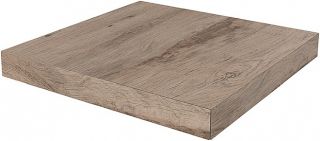 Ступень Kerama Marazzi DL501520R\GCS угловая клееная левая Про Вуд бежевый темный 33x33x0,9