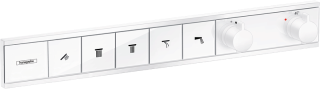 Смеситель для душа Hansgrohe RainSelect 15384700 белый Смеситель для душа Hansgrohe RainSelect 15384700 белый