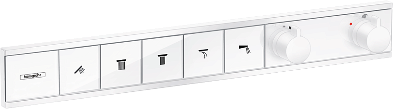 Смеситель для душа Hansgrohe RainSelect 15384700 белый Смеситель для душа Hansgrohe RainSelect 15384700 белый