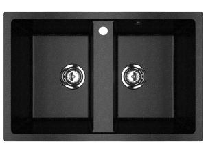 Кухонная мойка Ulgran Classic U-608-308 чёрный
