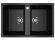 Кухонная мойка Ulgran Classic U-608-308 чёрный