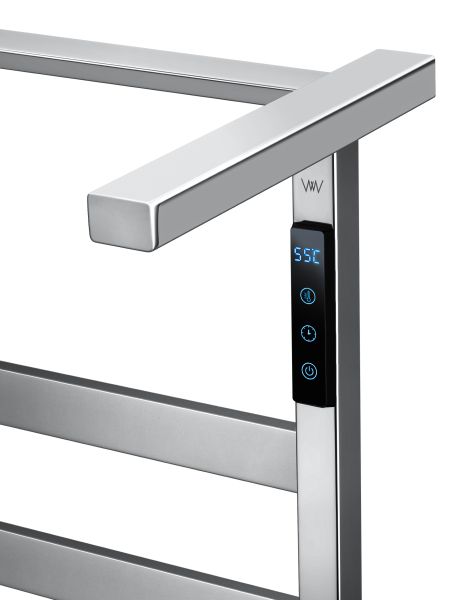 Полотенцесушитель электрический Wonzon & Woghand Frankfurt WW-A1026-CR 48x64 см хром