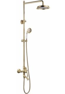 Душевая стойка Rose R0236E золото Душевая стойка Rose R0236E золото